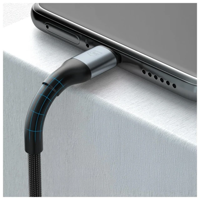 Кабель 3mk Hyper Cable N-Series USB-A to USB-C 1m Black (5903108680257)