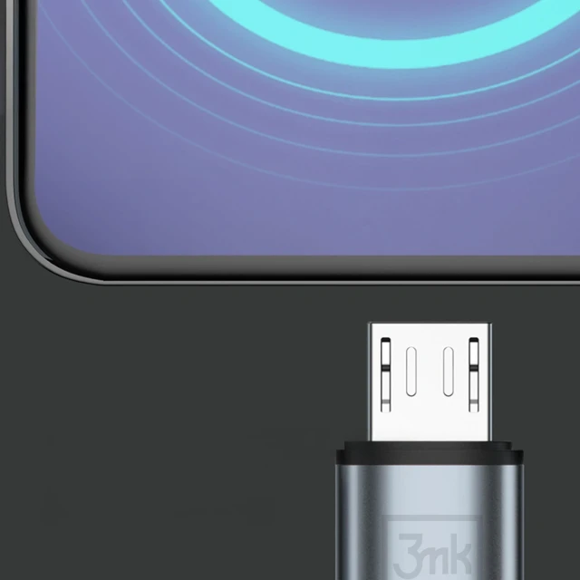 Кабель 3mk Hyper Cable N-SERIES USB-A / MicroUSB 1m 5V/2.4A 12W Чорний (5903108680349)