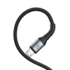 Кабель 3mk Hyper Cable N-SERIES USB-A / MicroUSB 1m 5V/2.4A 12W Чорний (5903108680349)