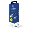 Кабель 3mk Hyper Cable N-SERIES USB-A / MicroUSB 1m 5V/2.4A 12W Чорний (5903108680349)