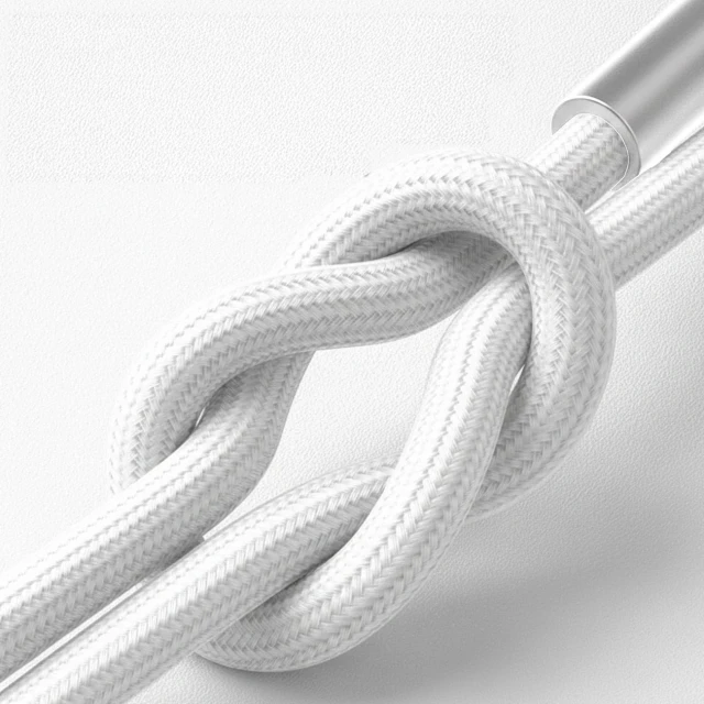 Кабель 3mk Hyper Cable N-SERIES USB-A / MicroUSB 1m 5V/2.4A 12W Білий (5903108680356)