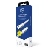 Кабель 3mk Hyper Cable N-SERIES USB-A / MicroUSB 1m 5V/2.4A 12W Білий (5903108680356)