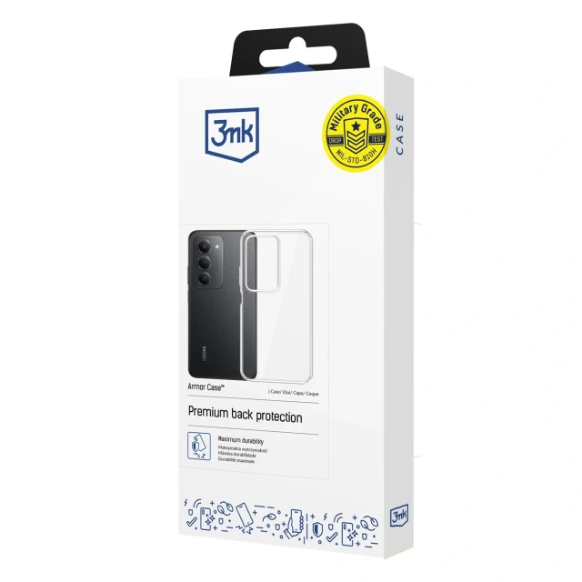 Чохол 3mk Armor Case для Xiaomi Redmi 15 5G Transparent (5903108681469)