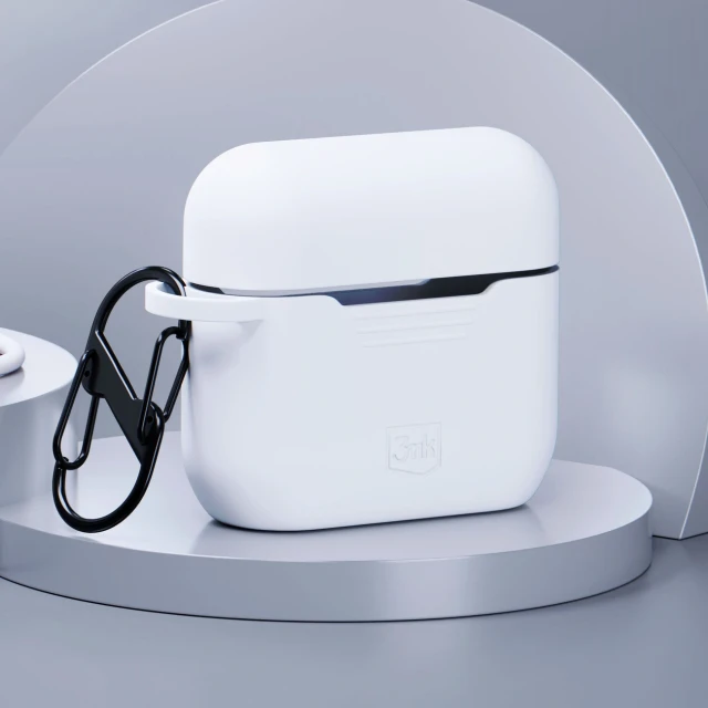 Чохол 3mk Silicone AirPods Case для AirPods Pro 3 White (5903108685030)