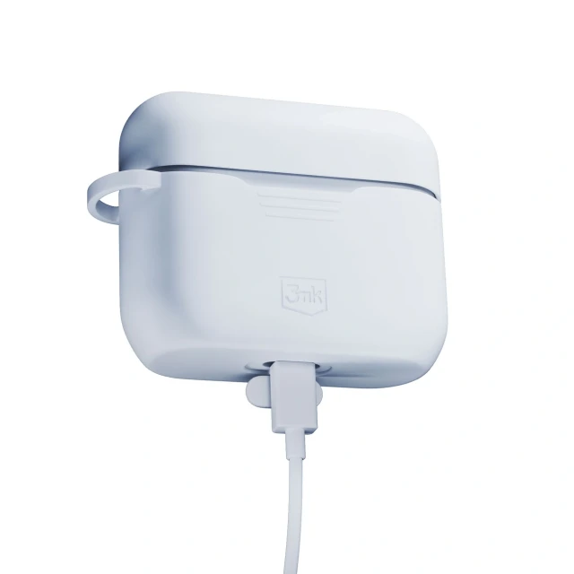 Чохол 3mk Silicone AirPods Case для AirPods Pro 3 White (5903108685030)