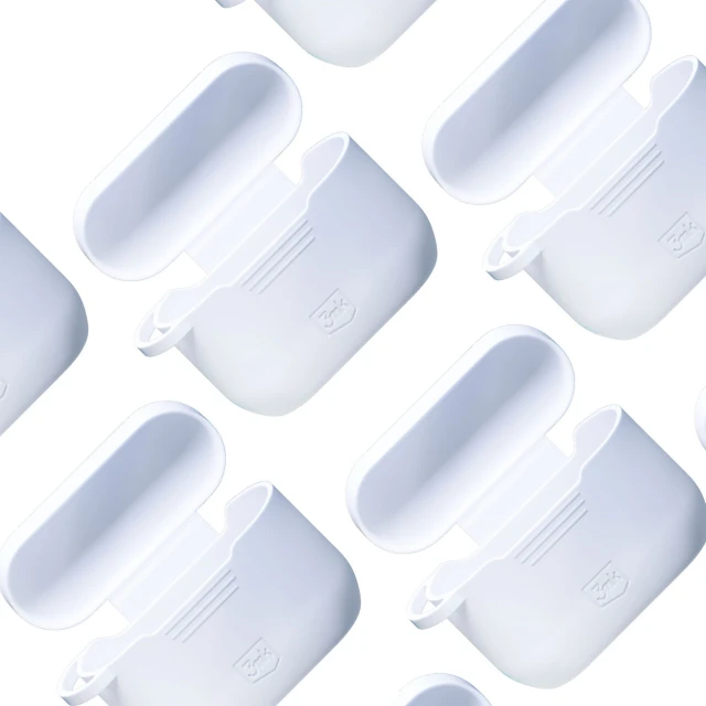 Чохол 3mk Silicone AirPods Case для AirPods Pro 3 White (5903108685030)