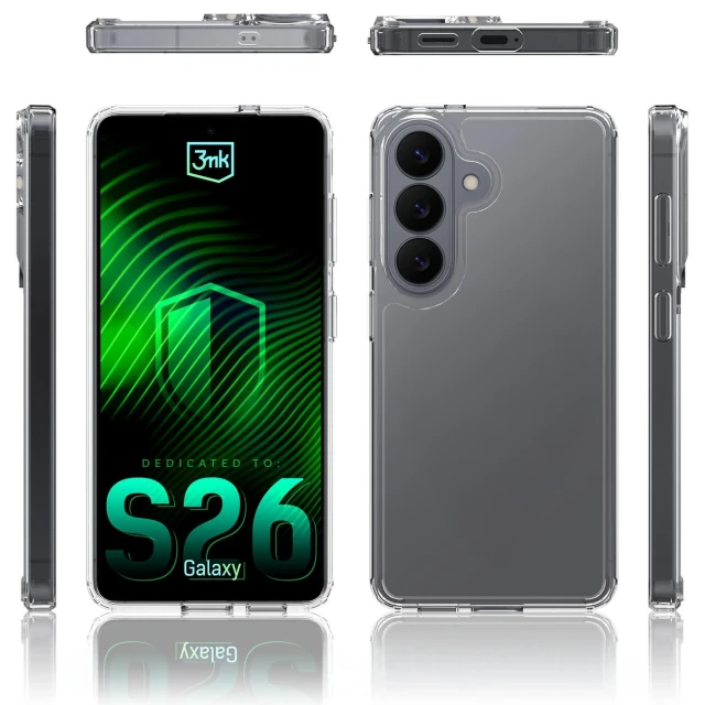 Чехол 3mk Armor Case для Samsung Galaxy S26 Pro Clear (5903108705660)
