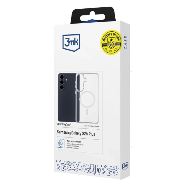 Чехол 3mk Armor MagCase для Samsung Galaxy S26 Pro Clear (5903108705707)