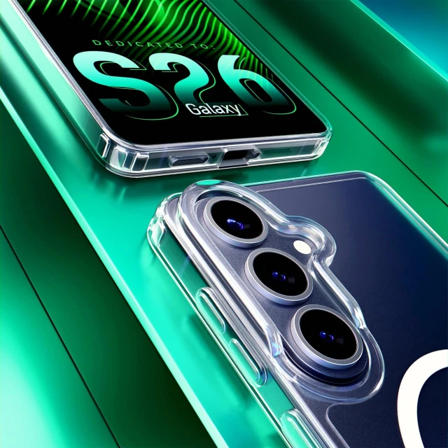 Чехол 3mk Armor MagCase для Samsung Galaxy S26 Pro Clear (5903108705707)