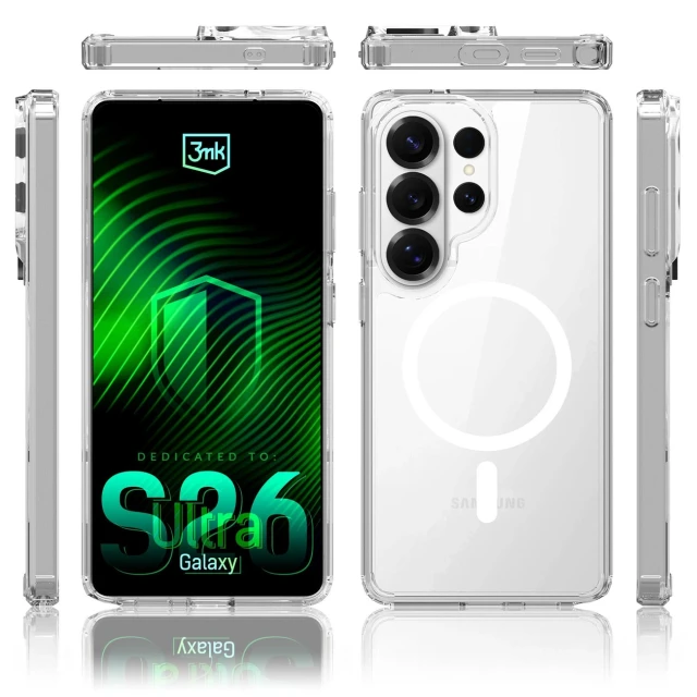 Чохол 3mk Armor MagCase для Samsung Galaxy S26 Ultra with MagSafe (5903108705721)