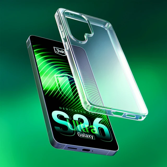 Чохол 3mk Clear MagCase для Samsung Galaxy S26 Ultra Clear with MagSafe (5903108705868)