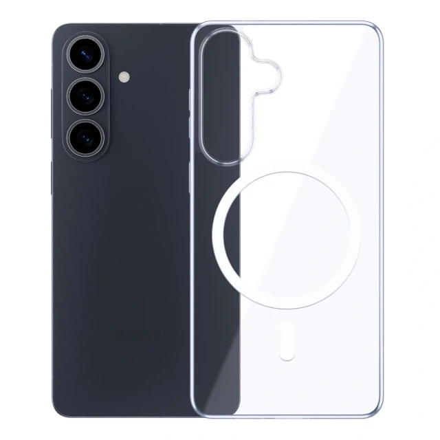Чохол 3mk Clear MagCase для Samsung Galaxy S26 Plus Clear (5903108705875)