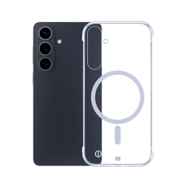 Чохол 3mk Just20g MagCase для Samsung Galaxy S26 Pro Clear (5903108705899)