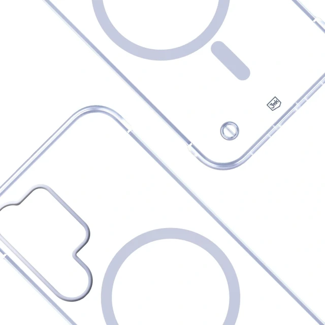 Чохол 3mk Just20g MagCase для Samsung Galaxy S26 Ultra Clear with MagSafe (5903108705912)