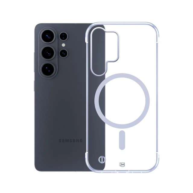 Чохол 3mk Just20g MagCase для Samsung Galaxy S26 Ultra Clear with MagSafe (5903108705912)