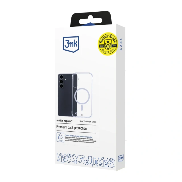 Чохол 3mk Just20g MagCase для Samsung Galaxy S26 Plus with MagSafe (5903108705929)
