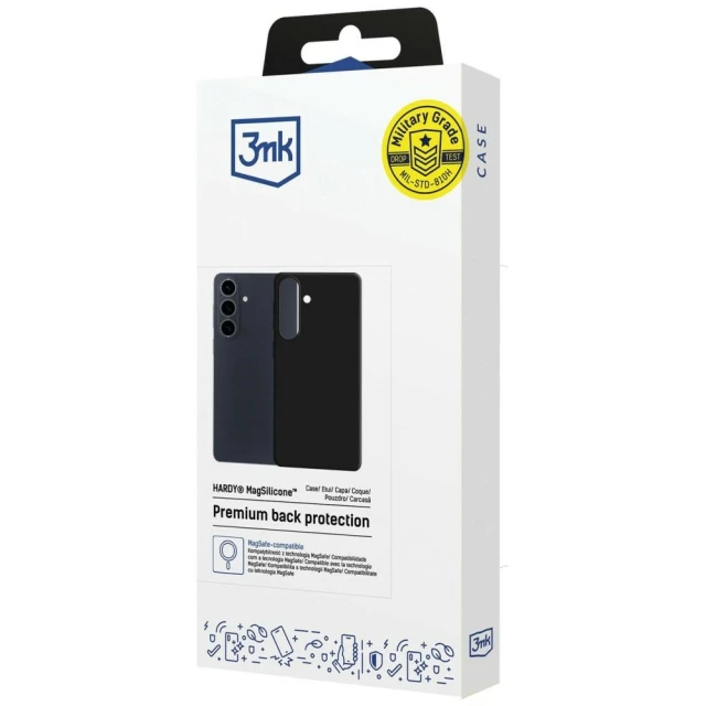 Чохол 3mk Hardy MagSilicone для Samsung Galaxy S26 Ultra with MagSafe (5903108705998)