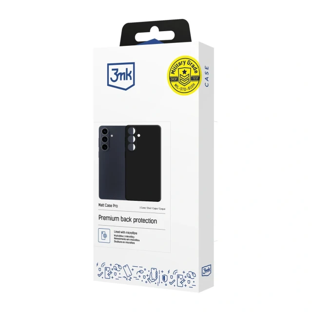 Чехол 3mk Matt Case Pro для Samsung Galaxy S26 Plus (5903108706056)