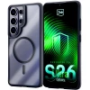 Чохол 3mk Satin Armor MagCase для Samsung Galaxy S26 Ultra Clear Black (5903108706155)