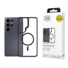 Чохол 3mk Satin Armor MagCase для Samsung Galaxy S26 Ultra Clear Black (5903108706155)