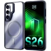 Чохол 3mk Satin Armor MagCase для Samsung Galaxy S26 Clear Black (5903108706179)