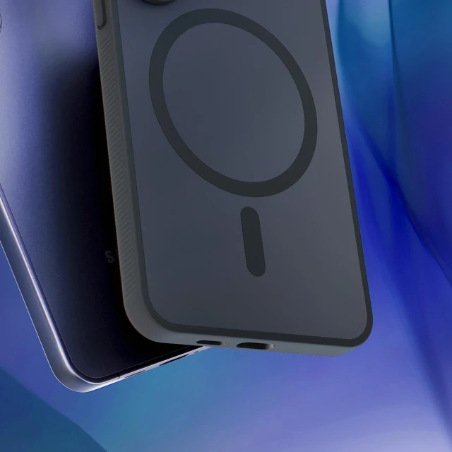 Чохол 3mk Smoke MagCase для Samsung Galaxy S26 Black with MagSafe (5903108706209)