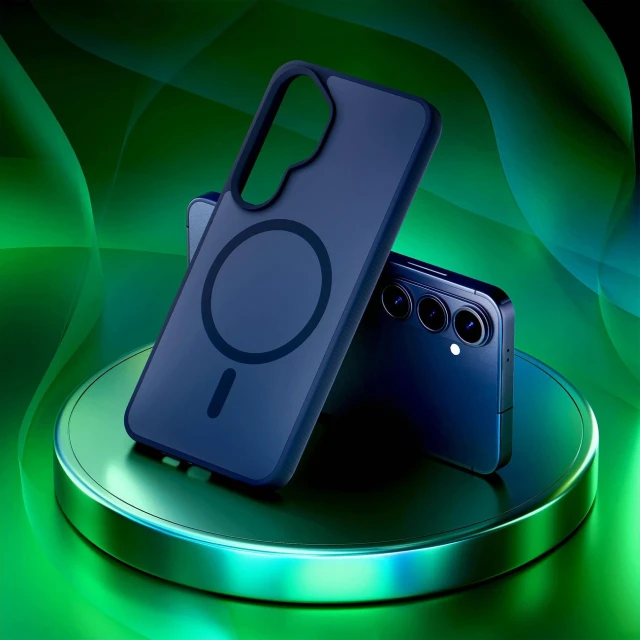 Чохол 3mk Smoke MagCase для Samsung Galaxy S26 Black with MagSafe (5903108706209)
