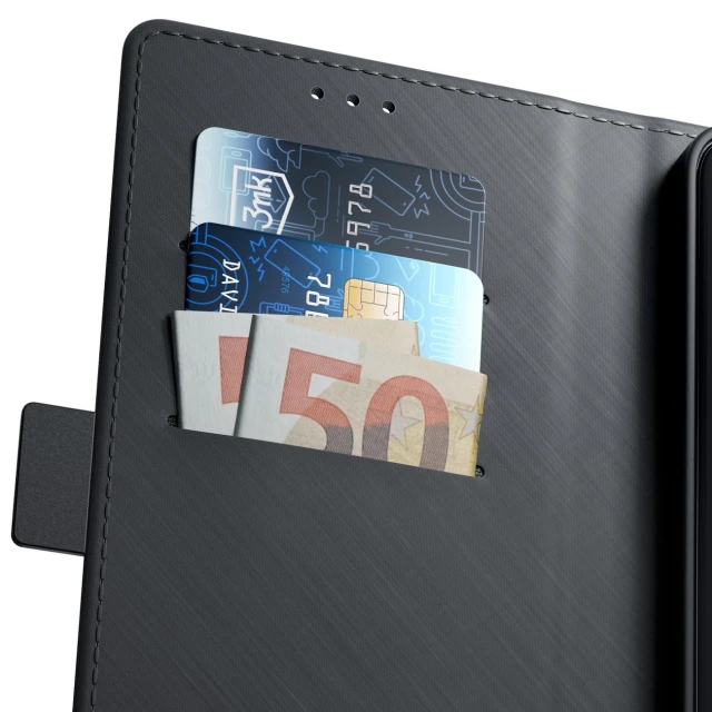 Чохол 3mk Wallet Case для Xiaomi Redmi Note 15 Pro Black (5903108706711)