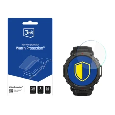Защитное стекло 3mk Watch Protection FlexibleGlass для Amazfit T-Rex 3 Pro 48mm (5903108722377)