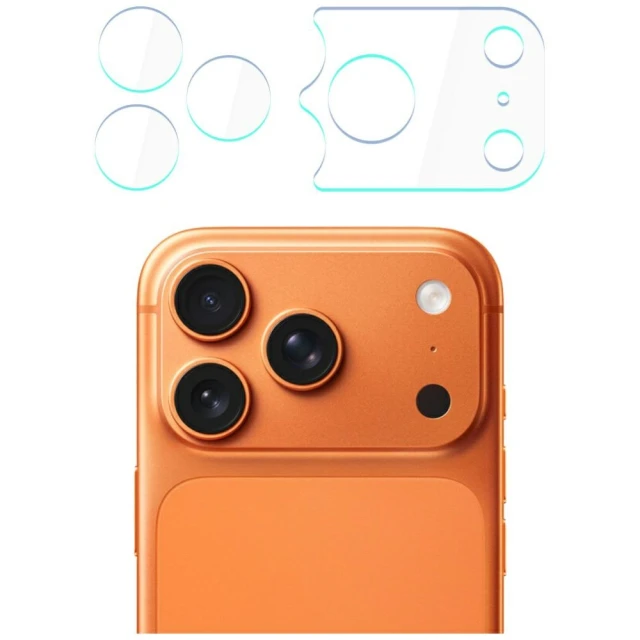 Защитное стекло для камеры 3mk Lens Protection для iPhone 17 Pro (5903108723039)