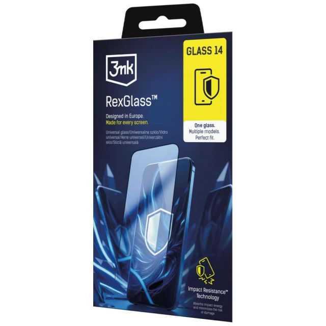 Захисне скло 3mk UniGlass uniwersalne 14 (5903108724203)