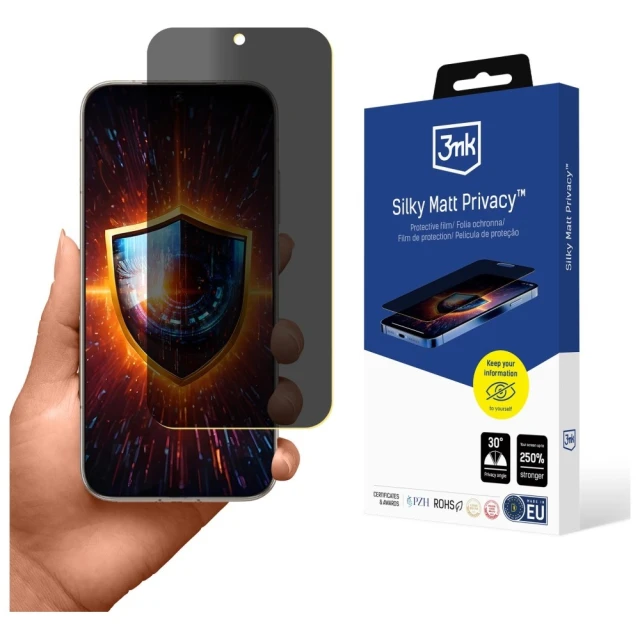 Защитная пленка 3mk Silky Matt Privacy для Honor Magic8 (5903108724814)