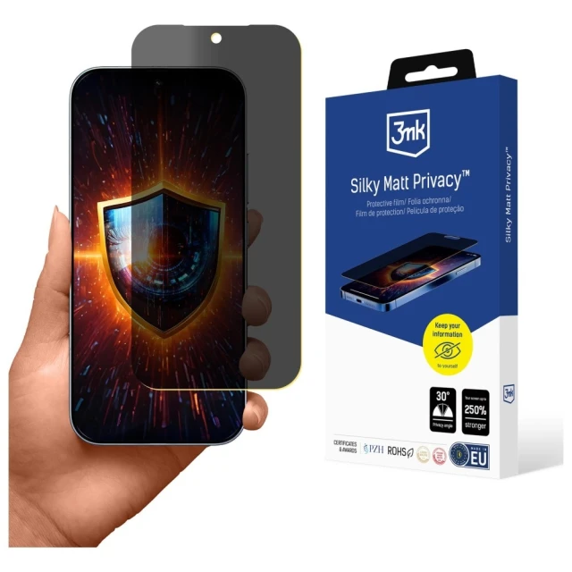 Захисна плівка 3mk Silky Matt Privacy для Xiaomi 17 (5903108732079)