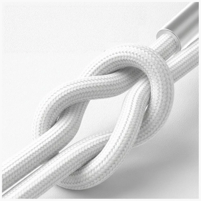 Кабель 3mk Hyper Cable N-SERIES USB-C to Lightning 50cm PD 3.0 9V/3A 27W White (5903108739252)