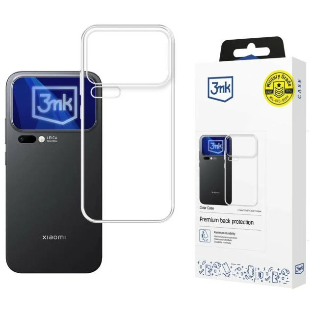 Чохол 3mk Clear Case для Xiaomi 17 Pro (5903108739962)