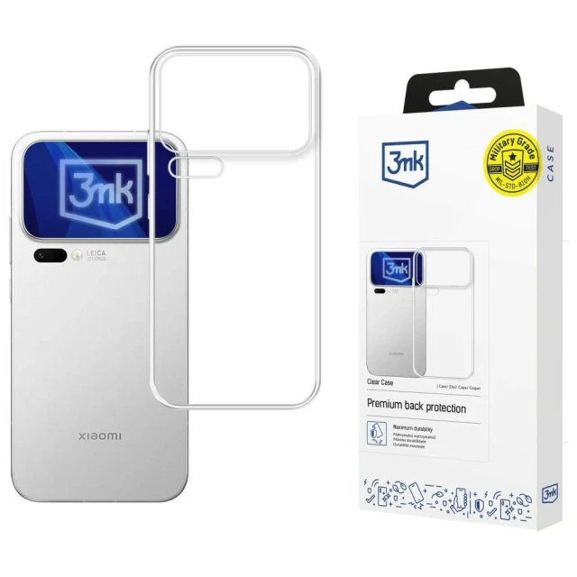 Чохол 3mk Clear Case для Xiaomi 17 Pro Max (5903108739979)