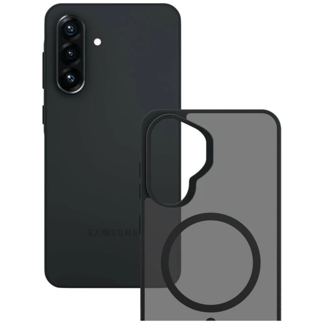 Чохол 3mk Smoke MagCase для Samsung Galaxy A37 Чорний (5903108740081)