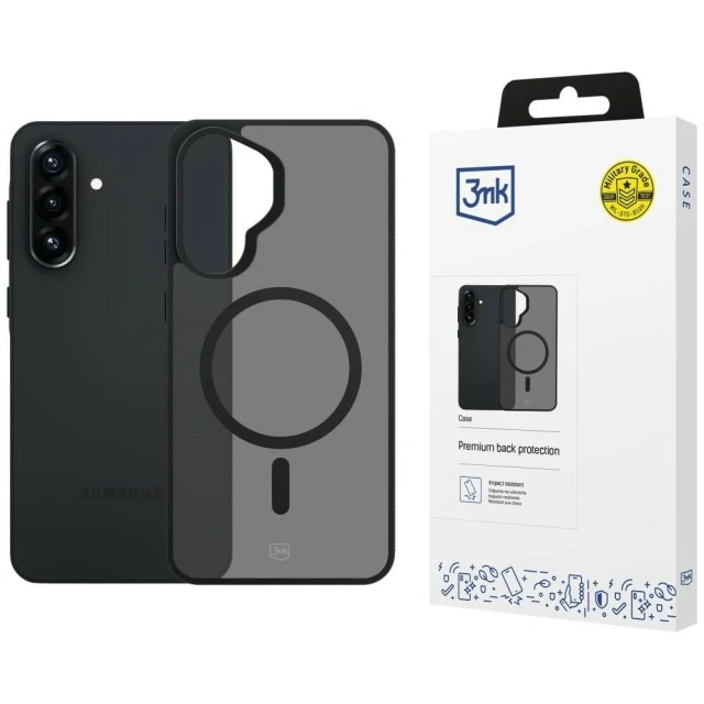 Чохол 3mk Smoke MagCase для Samsung Galaxy A57 Black (5903108740203)