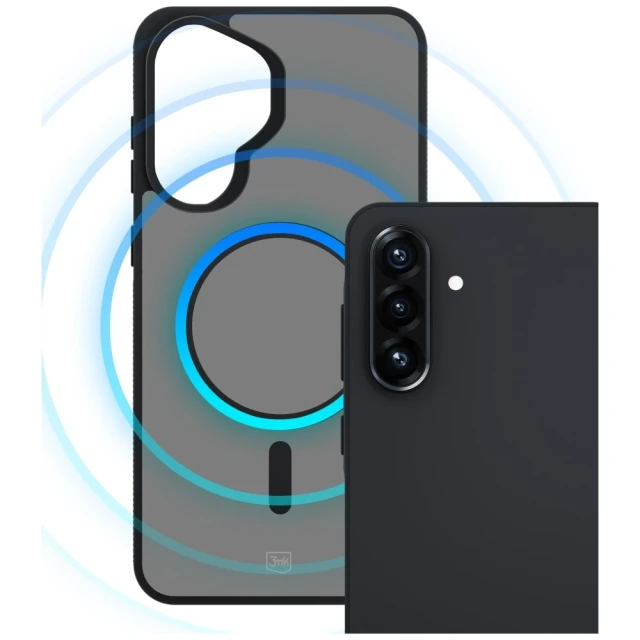 Чохол 3mk Smoke MagCase для Samsung Galaxy A57 Black (5903108740203)