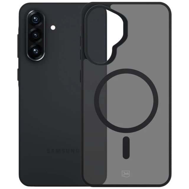Чохол 3mk Smoke MagCase для Samsung Galaxy A57 Black (5903108740203)
