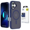 Чохол 3mk Smoke MagCase для iPhone 17 Blue-Translucent with MagSafe (5903108741033)