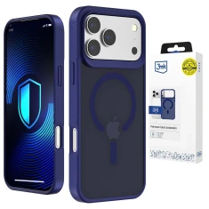 Чохол 3mk Smoke MagCase для iPhone 17 Pro Max Синій with MagSafe (5903108741057)