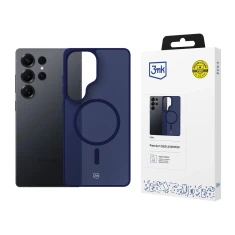 Чохол 3mk Smoke MagCase для Samsung Galaxy S25 Ultra Blue Transparent with MagSafe (5903108741095)
