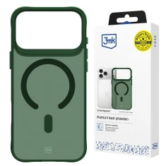 Чохол 3mk Smoke MagCase для iPhone 17 Pro Max Green with MagSafe (5903108741187)