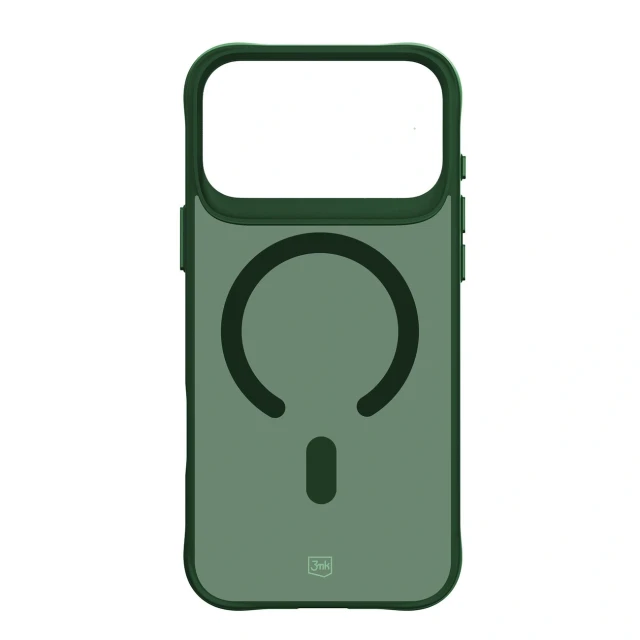 Чохол 3mk Smoke MagCase для iPhone 17 Pro Max Green with MagSafe (5903108741187)