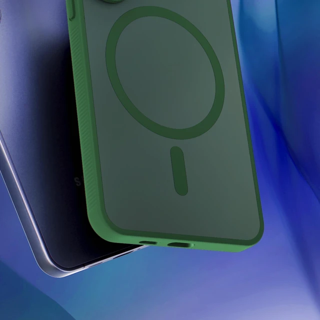 Чохол 3mk Smoke MagCase для iPhone 17 Pro Max Green with MagSafe (5903108741187)