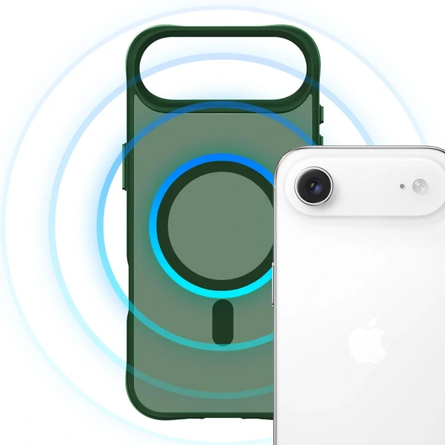 Чохол 3mk Smoke MagCase для iPhone Air Green with MagSafe (5903108741194)