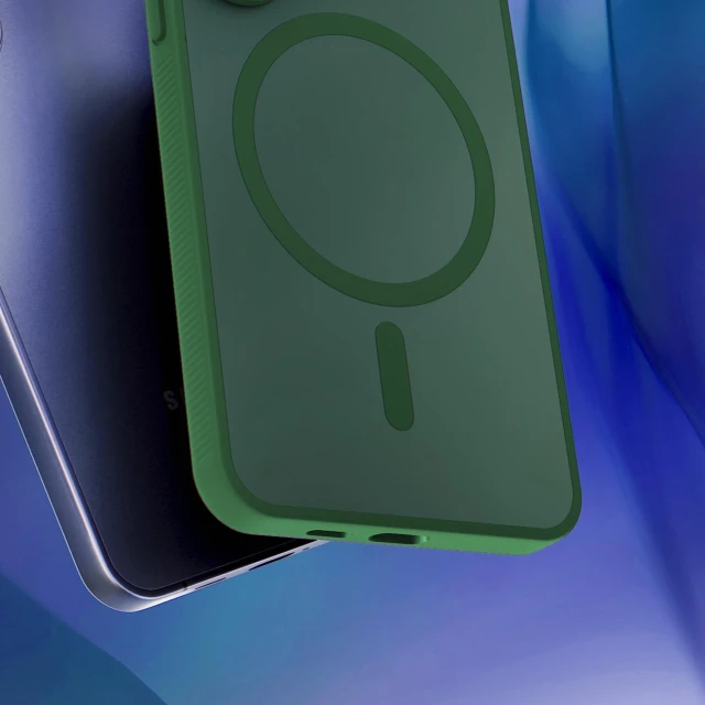 Чохол 3mk Smoke MagCase для iPhone Air Green with MagSafe (5903108741194)