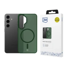 Чохол 3mk Smoke MagCase для Samsung Galaxy S24 Green with MagSafe (5903108741200)
