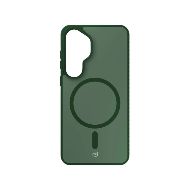 Чохол 3mk Smoke MagCase для Samsung Galaxy S24 Green with MagSafe (5903108741200)